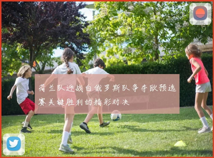 荷兰队迎战白俄罗斯队争夺欧预选赛关键胜利的精彩对决